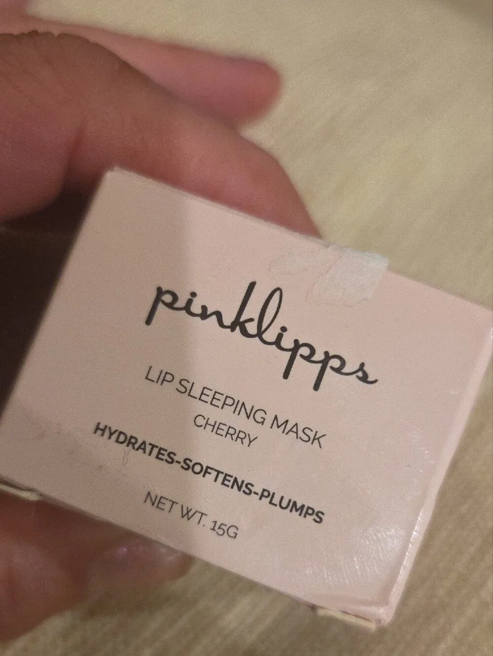 PinkLipps Sleeping Mask in Cherry - Hydrating Overnight Balm NiB